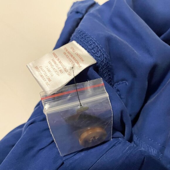 Autres Filles Cobalt Blue Straight Leg Trouser Size Large - Picture 8 of 16